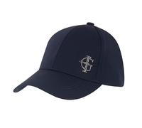 Island Green Womens/Ladies Diamante Logo Baseball Cap (Navy) Cotton - One Size