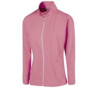 Island Green Womens/Ladies Essential Golf Jacket (Pink) - Size Medium