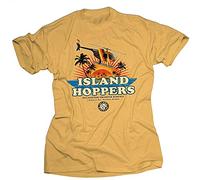 Island Hoppers Tom Magnum Tv Tshirt Fan 80S Hawaii Men T-Shirt Thomas Retro Cult Size M Yellow
