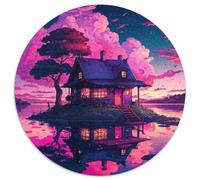 Island in The Lake Jigsaw Puzzles for Adults 1000 Piece Paper Jigsaw Puzzles for Birthdays, Christmas, Halloween, Thanksgiving, Easter 1000pcs (67.5x67.5cm)