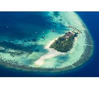 Island in the Sea - 1000 Piece Paper Jigsaw Puzzle - Family Activity Game 38x52cm