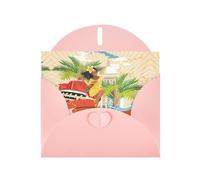 Island Of Cuba Greetings Single Cards With Envelopes,Greeting Cards Thinking Of You, Encouragement Cards