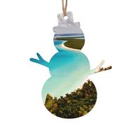 Island of Cuba Print Personalized Christmas Ornaments Home Crafts for Xmas Parties Fireplaces Walls