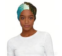 island of cuba Print Stretch Headscarf Hat Lightweight Breathable Vacation Women's Fashion Head Wrap