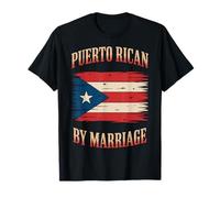 Island Pride Puerto Rican by Marriage Statement T-Shirt