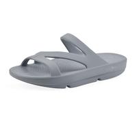 Island Surf Women's Coral Flat Sandal, Slate, 4.5 UK