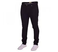 Island Trading Skinny Jeans for Men - Stretchable Denim - Comfortable Mens Stretch Jeans in Four Colors Black, Grey, Blue Stonewash, Dark Blue Mens Jeans - Sizes 28-42 Inch Waist