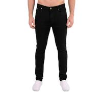 Island Trading Skinny Jeans for Men - Stretchable Denim - Comfortable Mens Stretch Jeans in Four Colors Black, Grey, Blue Stonewash, Dark Blue Mens Jeans - Sizes 28-42 Inch Waist