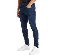 Island Trading Skinny Jeans for Men - Stretchable Denim - Comfortable Mens Stretch Jeans in Four Colors Black, Grey, Blue Stonewash, Dark Blue Mens Jeans - Sizes 28-42 Inch Waist