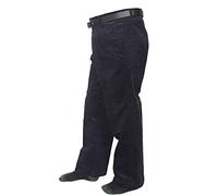 Islander Fashions Mens Corduroy Cord Cotton Pants Adult Smart Casual Office Belt Pocket Trouser