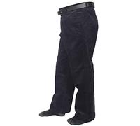 Islander Fashions Mens Corduroy Cord Cotton Pants Adult Smart Casual Office Belt Pocket Trouser