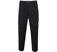 Islander Fashions Mens Rugby Trousers Adult Full Elasticated Waist Casual Wear Smart Pocket Pants 30 Waist/27 Inside Leg Length