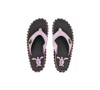 Gumbies Islander Flip-Flops | Unisex Classic Canvas Flip-Flops with Recycled Rubber Outsole & Cotton Footbed | Contoured, Lightweight & Everyday Comfortable | Grey Turtle | EU 41