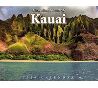 Islander Hawaii Hawaiian 2026 Twelve Month Wall Calendar (Island of Kauai)
