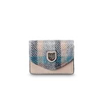 Islander The Card Case - Made of Microfibre Leather & Harris Tweed, 4.13'x3.14', Islander Tartan, Classic