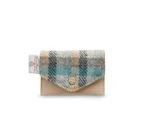 Islander The Card Wallet - Made of Microfibre Leather & Harris Tweed, 4.33’ L x 2.75’, Islander Tartan, Unisex