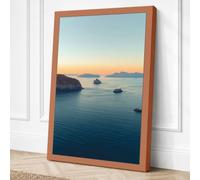 Islands at Daybreak Coastal Canvas Wall Art Print 36x24 Inch | Ready to Hang, Gallery Wrapped, Fade-Resistant Inks, Securely Packaged, UK Made