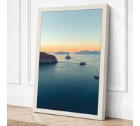 Islands at Daybreak Coastal Canvas Wall Art Print 36x24 Inch | Ready to Hang, Gallery Wrapped, Fade-Resistant Inks, Securely Packaged, UK Made