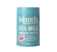 Islands Chocolate 55% Milk Chocolate Buttons 200g