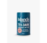 Islands Chocolate Islands Chocolate 75% Dark Chocolate Buttons 200g