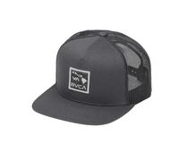 Islands Patch Trucker by RVCA, Charcoal, One size