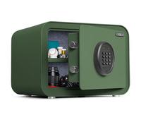 ISLANDSAFE Home Safe Box, Digital Small Personal Safes, caja fuerte, Security Money Closet Electronic Lock Box with Keypad for Pistol Cash Jewelry, Document, Hotel, Dorm, Office (1.0cuft Green)