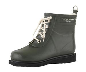Isle Jacobsen Short Rubber, Women’s Wellington Boots, Green (Army), 7.5 UK (40 EU)