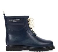 Isle Jacobsen Women’s Short Rubber Wellington Boots, Blue (Dark Indigo), 7.5 UK (40 EU)