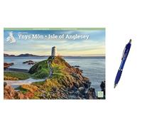 Isle of Anglesey A4 Calendar 2026 + EXCLUSIVE LIMITED EDITION PEN
