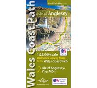 Isle of Anglesey Coast Path Map (WCP) : 1:25 000 scale OS mapping for the Isle of Anglesey WCP