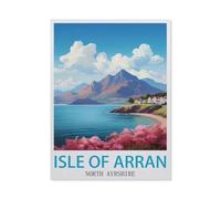 Isle of Arran North Ayrshire，Puzzle 1000 Pieces Of Wooden Puzzles Suitable For Adults Children Families Stress Relief Puzzle Games（75x50cm）-HC14