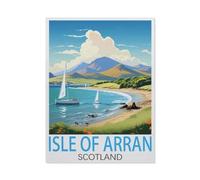 Isle of Arran Scotland s,Jigsaw Puzzles for Adults 1000 Piece, Classic Puzzle Teens Boys Girls Puzzles Sturdy Tight Fitting Pieces,Letters On Back for Ideal Challenging And Gift(38x26cm)-L35