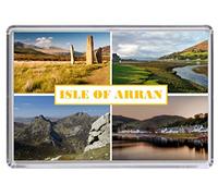 Isle of Arran United Kingdom Scotland Souvenir Acrylic Fridge Magnet (Standard: 70x45mm)