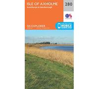 Explorer 280 Isle Of Axholme, Scunthorpe & Gainsborough Map With Digital Version - Orange, Orange One Size