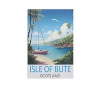 Isle of Bute Scotland，Jigsaws Puzzles 1000 Pieces Classic Jigsaws Educational Games Toys，Best Gift for Adults and Kids（38x26cm）-AL33