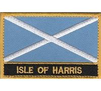 Isle of Harris Scotland Town & City Embroidered Sew on Patch Badge