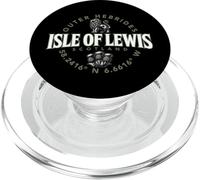 Isle of Lewis Scotland Outer Hebrides Coordinates Label 2C PopSockets PopGrip for MagSafe