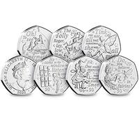 Isle Of Man 2020 Peter Pan 50p Coin Set