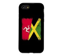 Isle of Man Jamaica Flag Manx Jamaican Case for iPhone SE (2020) / 7/8