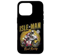 Isle Of Man Road Racing Manx Retro Motorcycle Race Case for iPhone 16 Pro