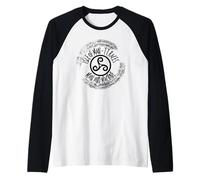 Isle of Man TT Races, Man and Machine Raglan Baseball Tee