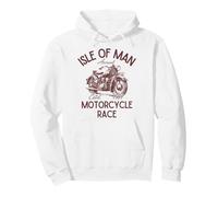 Isle Of Man TT Races Vintage Motorcycle Racing Pullover Hoodie