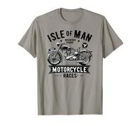 Isle of Man TT Races Vintage Motorcycle Retro Design T-Shirt