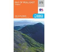 Explorer 375 Isle Of Mull East Map With Digital Version - Orange, Orange One Size