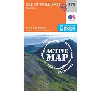 Isle of Mull East Map | Weatherproof | Craignure | Ordnance Survey | OS Explorer Active Map 375 | Scotland | Walks | Hiking | Maps | Adventure