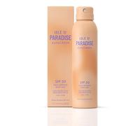 Isle of Paradise Daily Defense SPF 50 Body Mist 177ml - Weightless, 360° Spray Sunscreen with Niacinamide, Cica & Biome Complex - Fast-Drying, Water-Resistant, Radiant Finish
