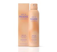 Isle of Paradise Daily Defense SPF 30 Body Mist 177ml - Weightless, 360° Spray Sunscreen with Niacinamide, Cica & Biome Complex - Fast-Drying, Water-Resistant, Radiant Finish