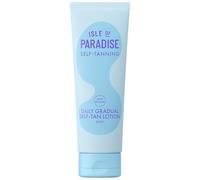 Isle Of Paradise Daily Self-Tan Lotion Light/Medium, 250 ml, Gradual Self Tanner with Hyaluronic Acid, Niacinamide & Vitamin C, Hydrating, Fast-Drying, Streak-Free Fake Tan for All Skin Types