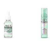 Isle of Paradise Fake Tan Drops Medium (30 ml) Add Self Tanning Drops to Skin Care & Fake Tan Mousse, Medium (200 ml) Glow Clear Self Tanning Foam Natural Ingredients & Vegan (packaging may vary)