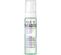 Isle of Paradise Glow Clear Self-Tanning Mousse Medium (200 ml) - Vegan, No-Streak, Green Color-Correcting Tan with Avocado, Chia & Grapefruit Oils